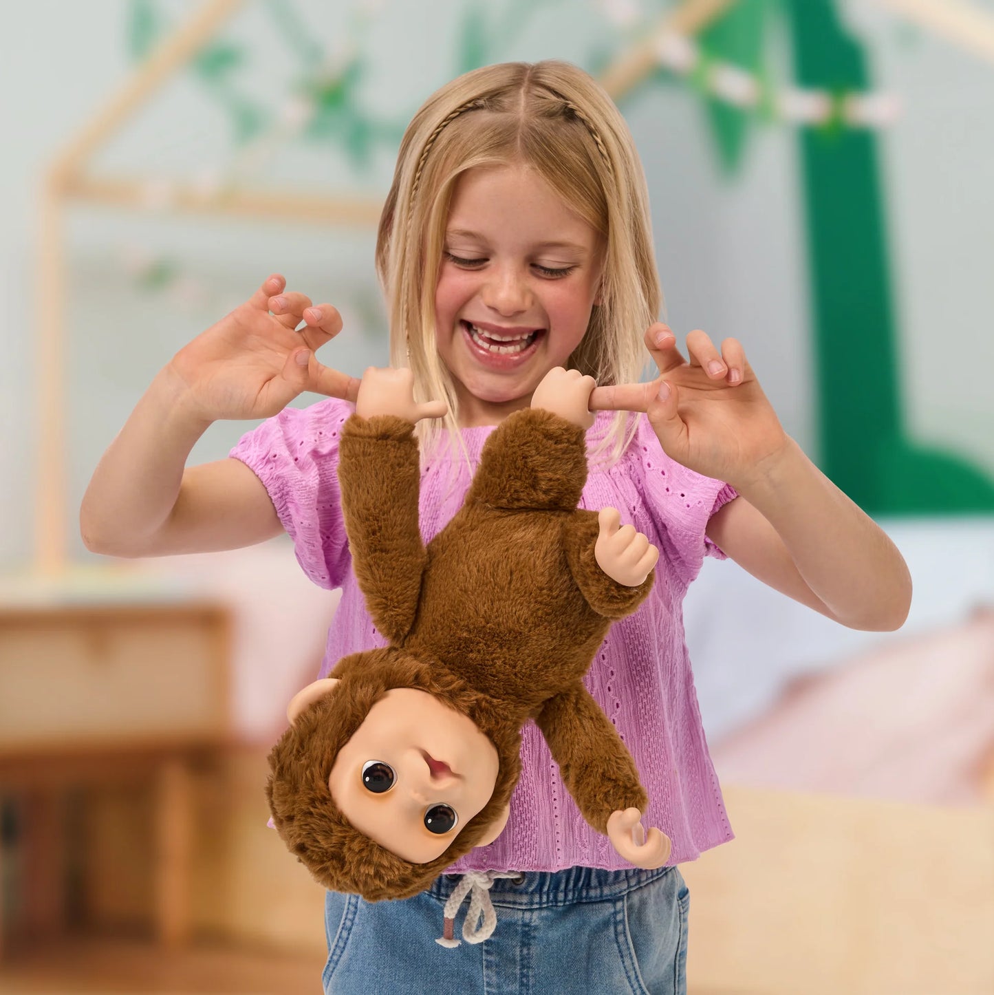 My Live Pet Baby Monkey Plush