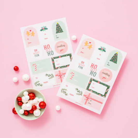 Oh So Jolly Gift Label