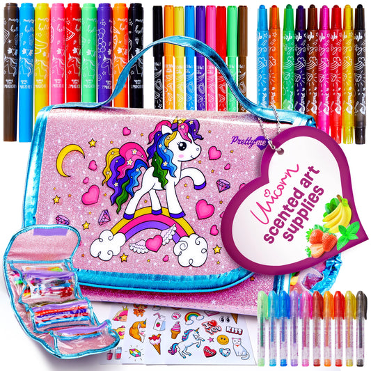 Pretty Me Unicorn Scented Art Supplies Kit