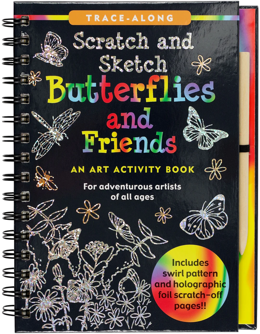 Scratch and Sketch Butterflies and Friends