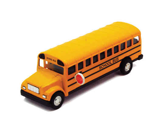 School bus die cast metal