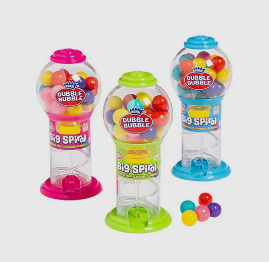 Dubble Bubble Big Spiral Gumball Machines