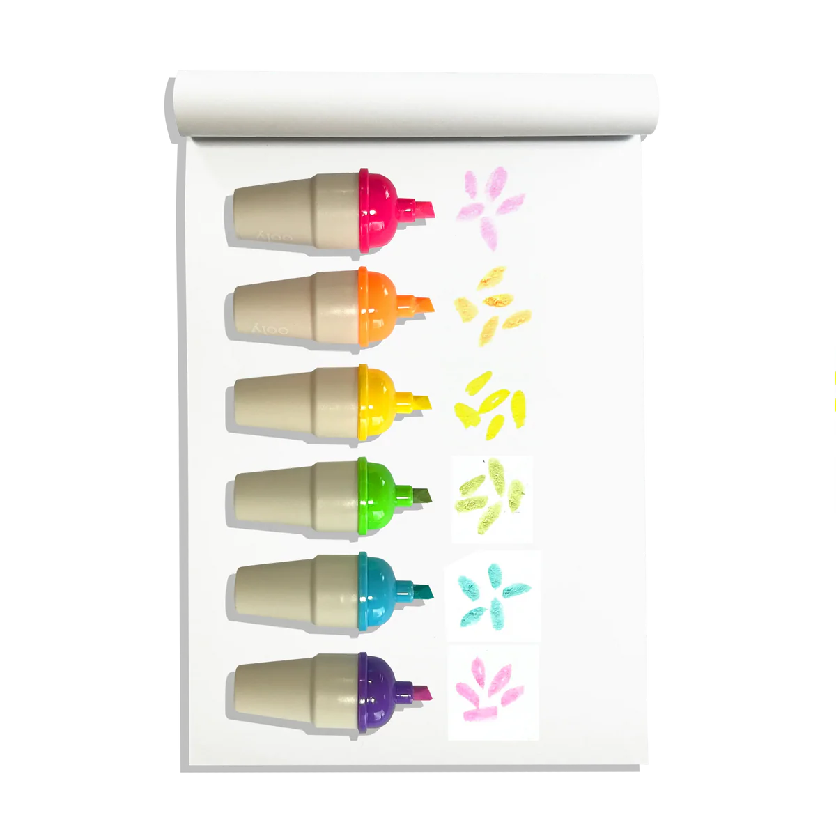 Sweet Scoops Neon Highlighters- Strawberry Scented