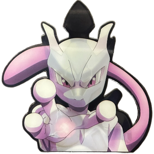 Mewtwo 3D Sticker