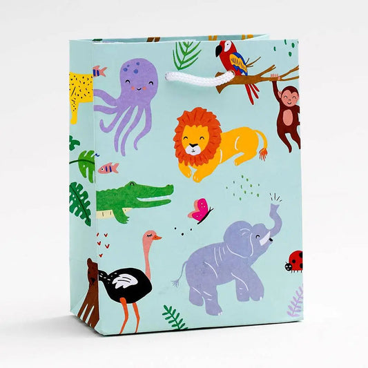 Jungle Animals Gift Bag- Small