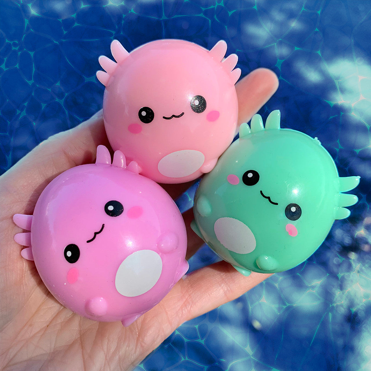 Sticky Bubble Blobbies - Baby Axolotl