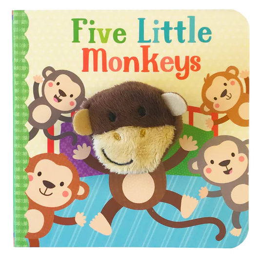 Five Little Monkey Finger Puppet Book