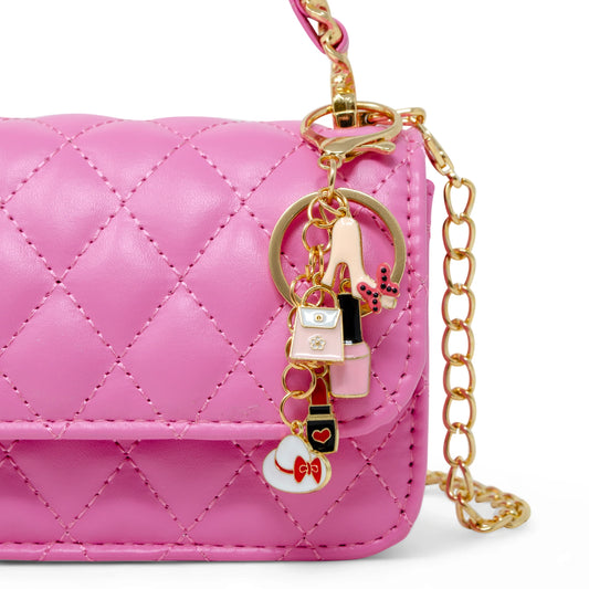 Classic Link Chain Top Handle Handbag