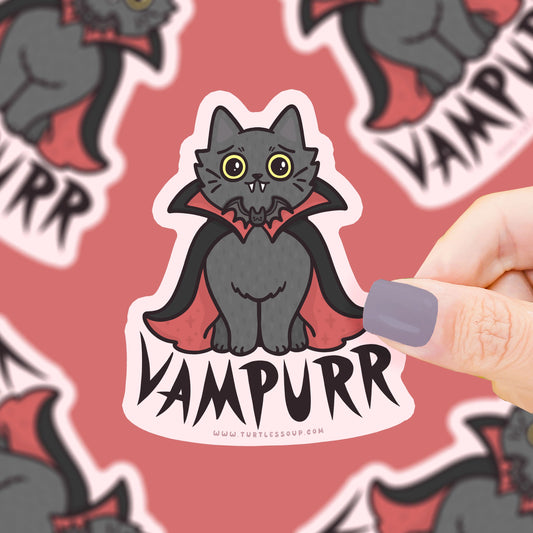 Vanpurr Kitty Vinyl Sticker