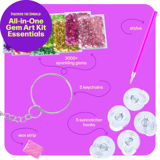 Gem Art Kit for Kids
