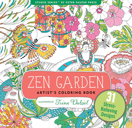 Zen Garden Artists Coloring Book