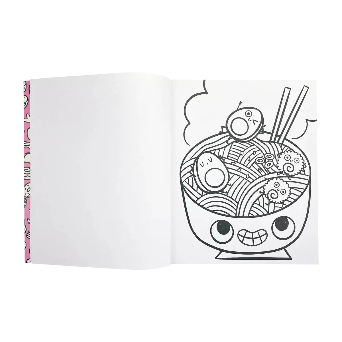 Color-in’ Book: Happy Snacks