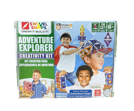 Swivel Snaps Boys Building Adventure Creativity Kit