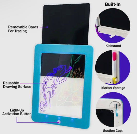 Disco Scribble Light up Drawing Board