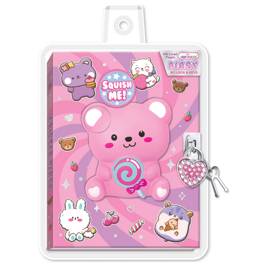 Diary with Lock & Keys - Critters