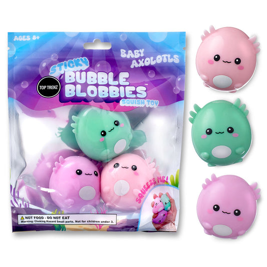 Sticky Bubble Blobbies - Baby Axolotl