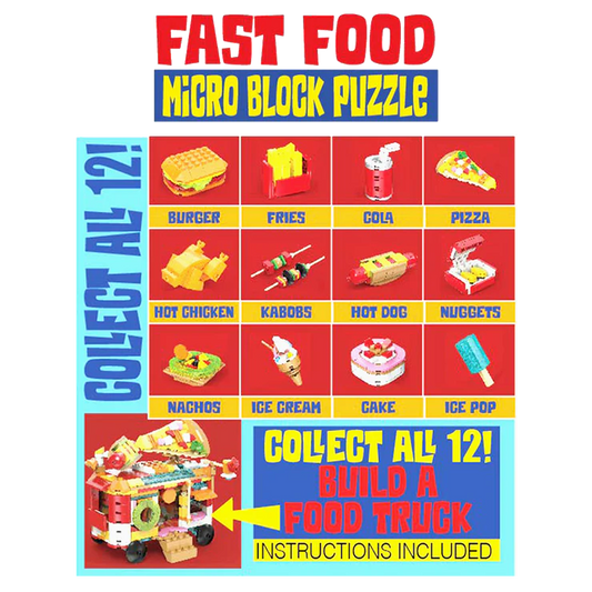 Fast Food Micro Block Set