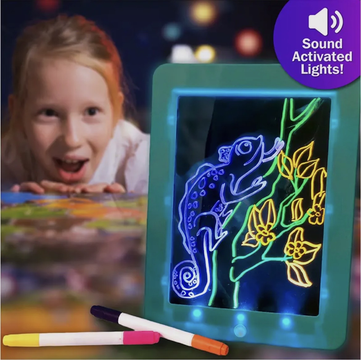 Disco Scribble Light up Drawing Board
