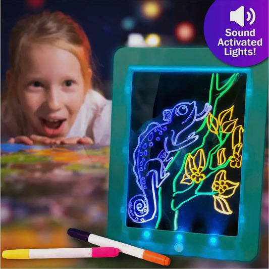 Disco Scribble Light up Drawing Board