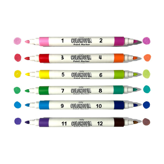 Colortopia Color By Number- Unicorn Funland