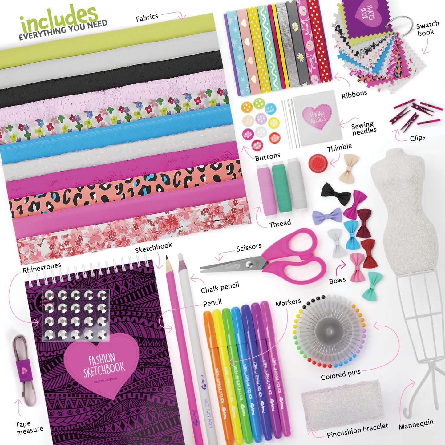 Fashion Boutique Designer Studio- Sewing Kit for Kids