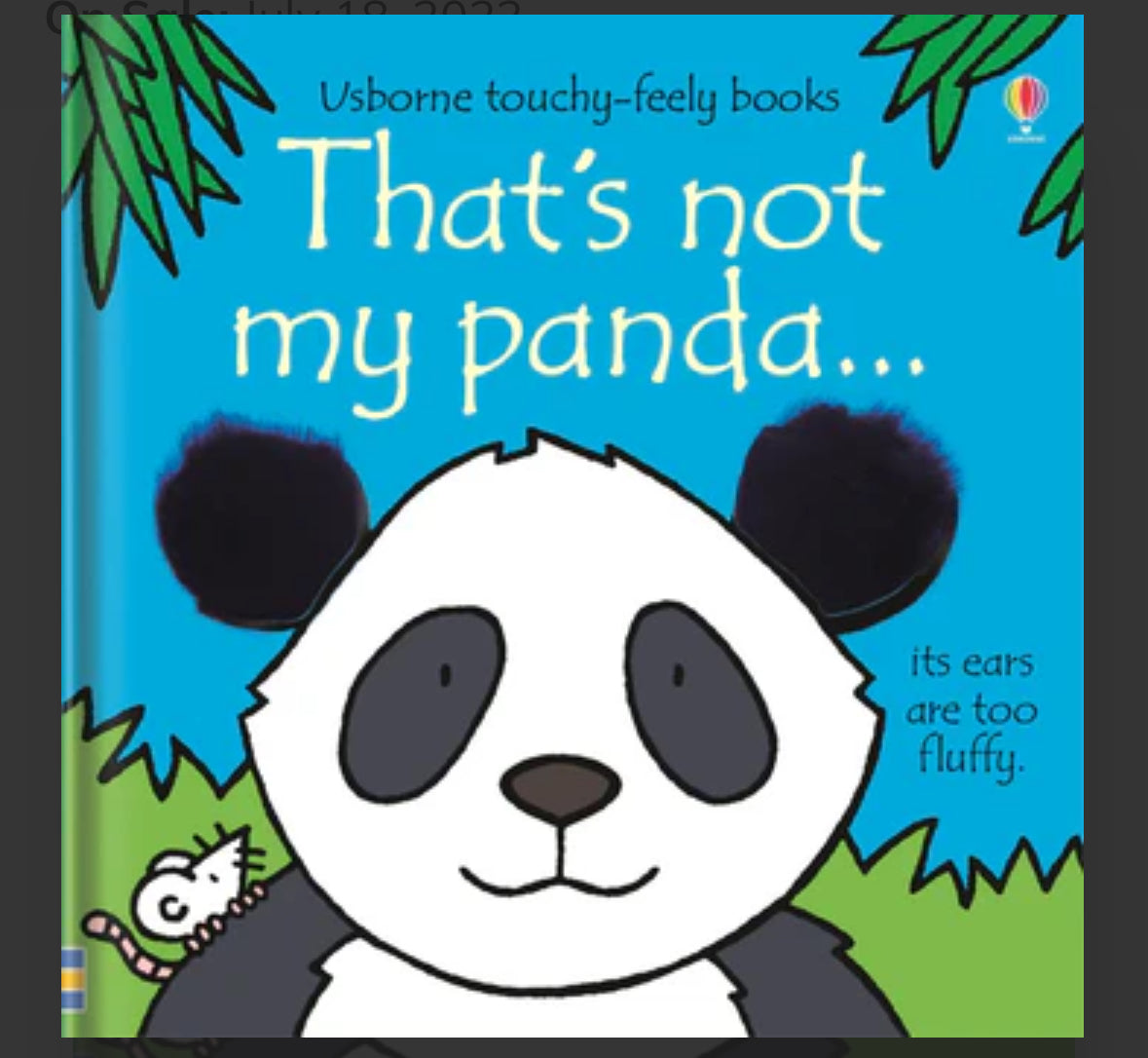 That’s not my panda…