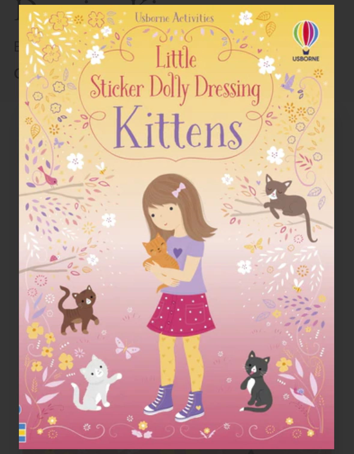 Little Sticker Dolly Dressing Kittens