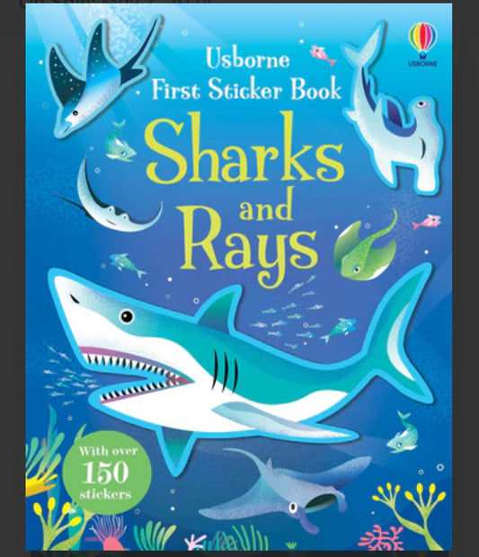 First Sticker Book: Sharks and Rays