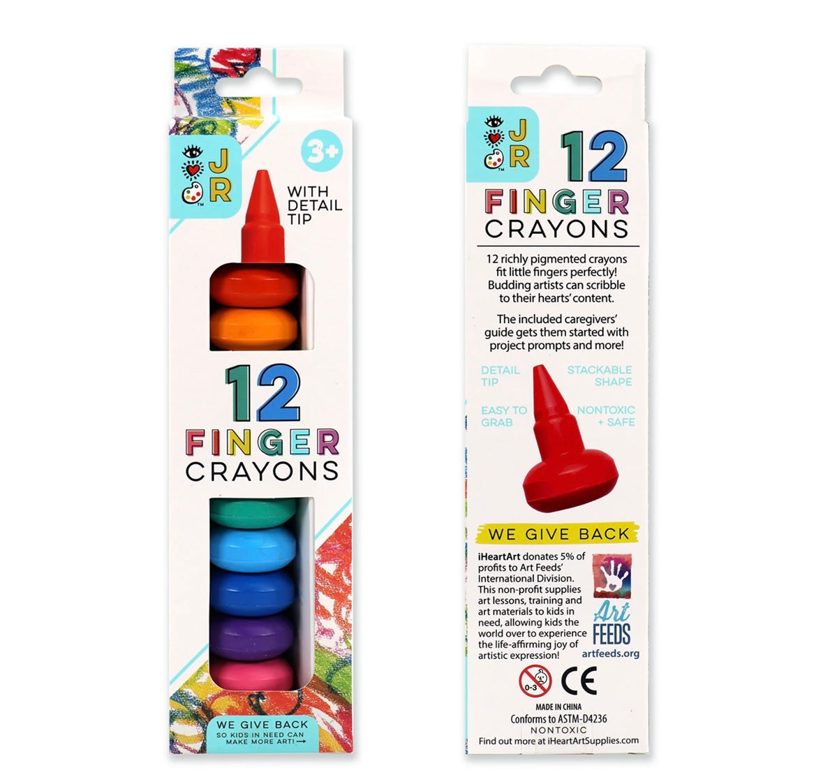 12 Finger Crayons