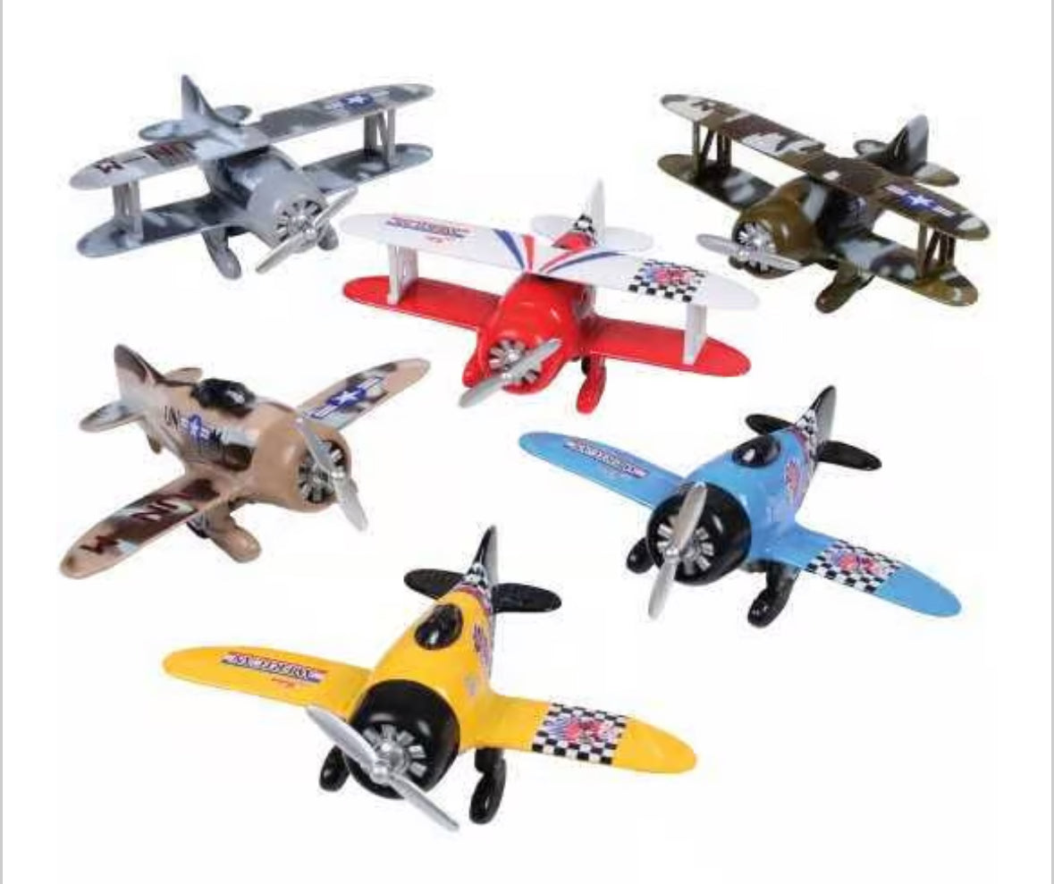 Classic Winged Die Cast Fighting Plane