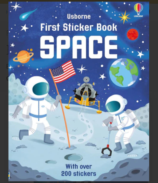 First Sticker Book: Space