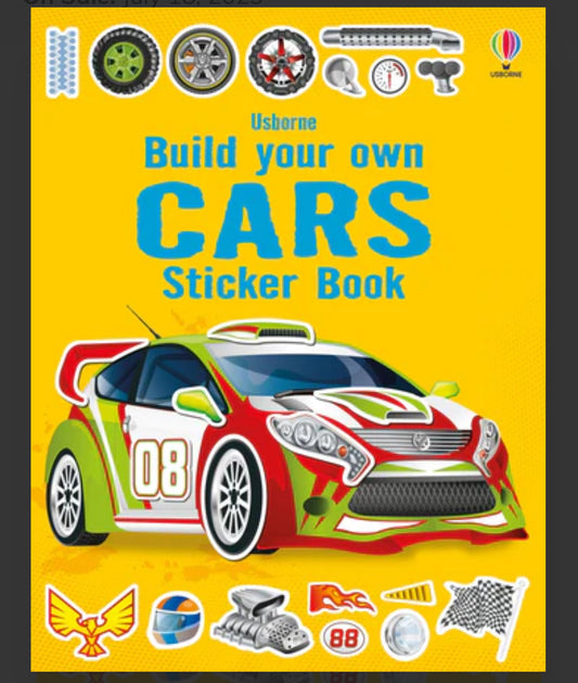 Build your own Cars Sticker Book