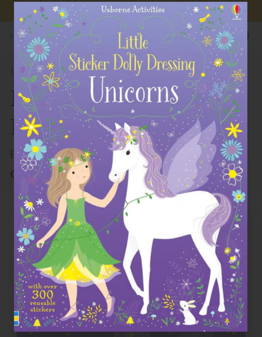 Little Sticker Dolly Dressing Unicorns