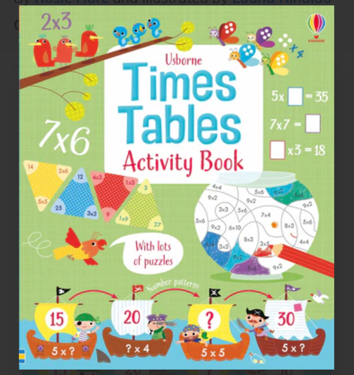 Times Tables Activity Book