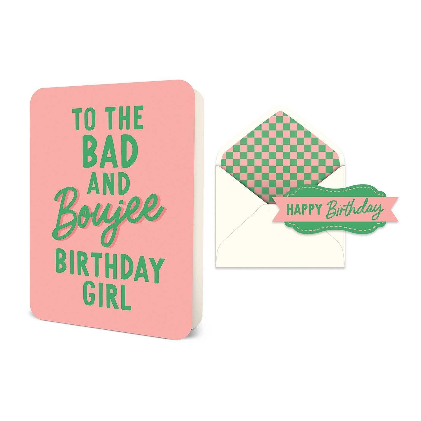 Bad & Boujee Birthday Card