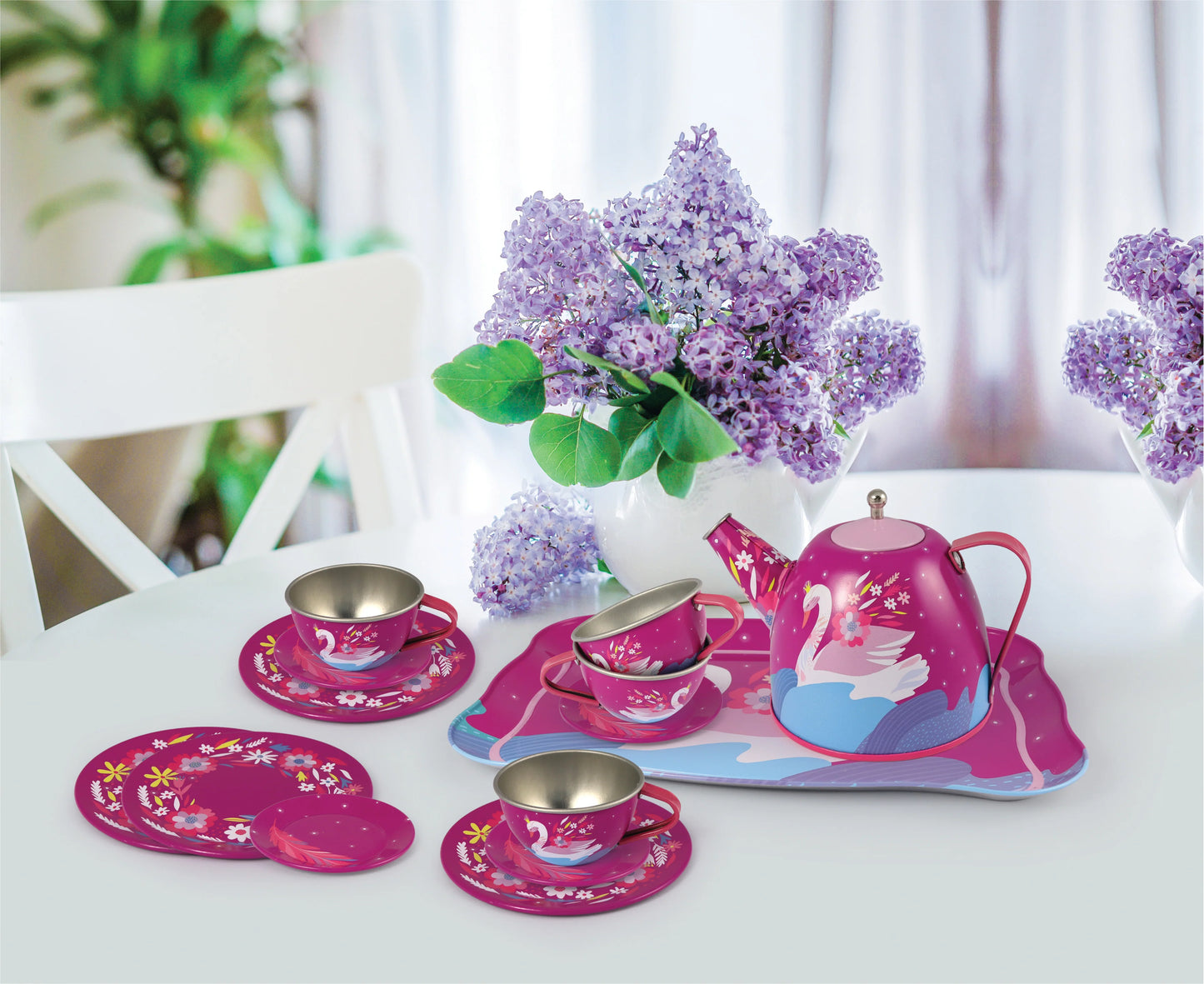 Swan Princess Tea Set