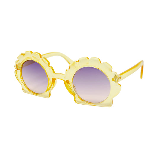 Yellow Seashell Sunglasses