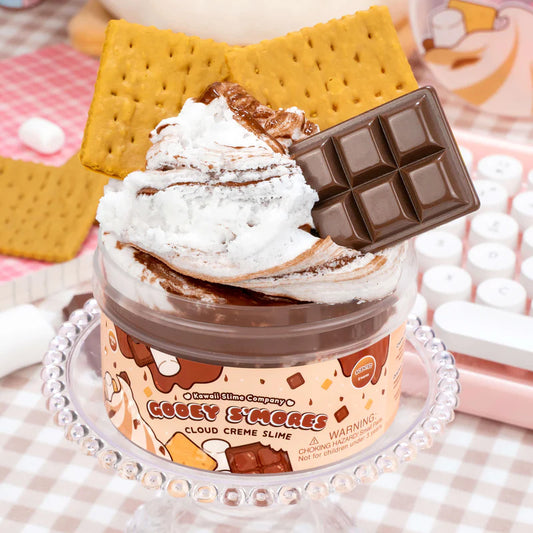 Gooey S’mores Cloud Creme Slime