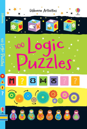 100 Logic Puzzles Book