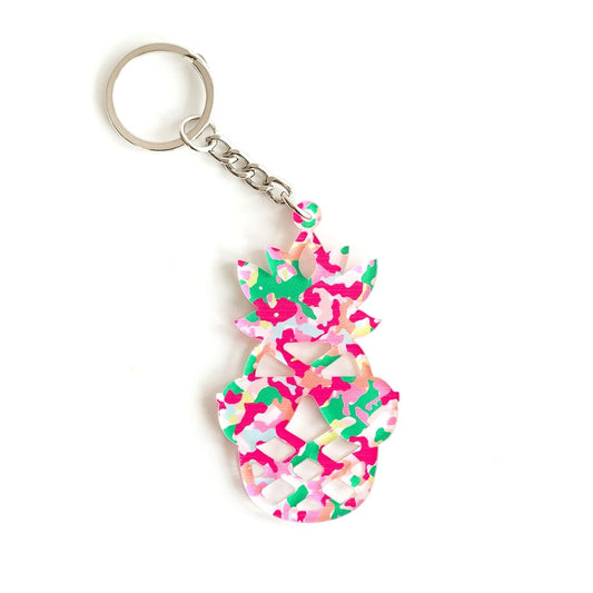 Tootsie Fruity Pineapple Keychain