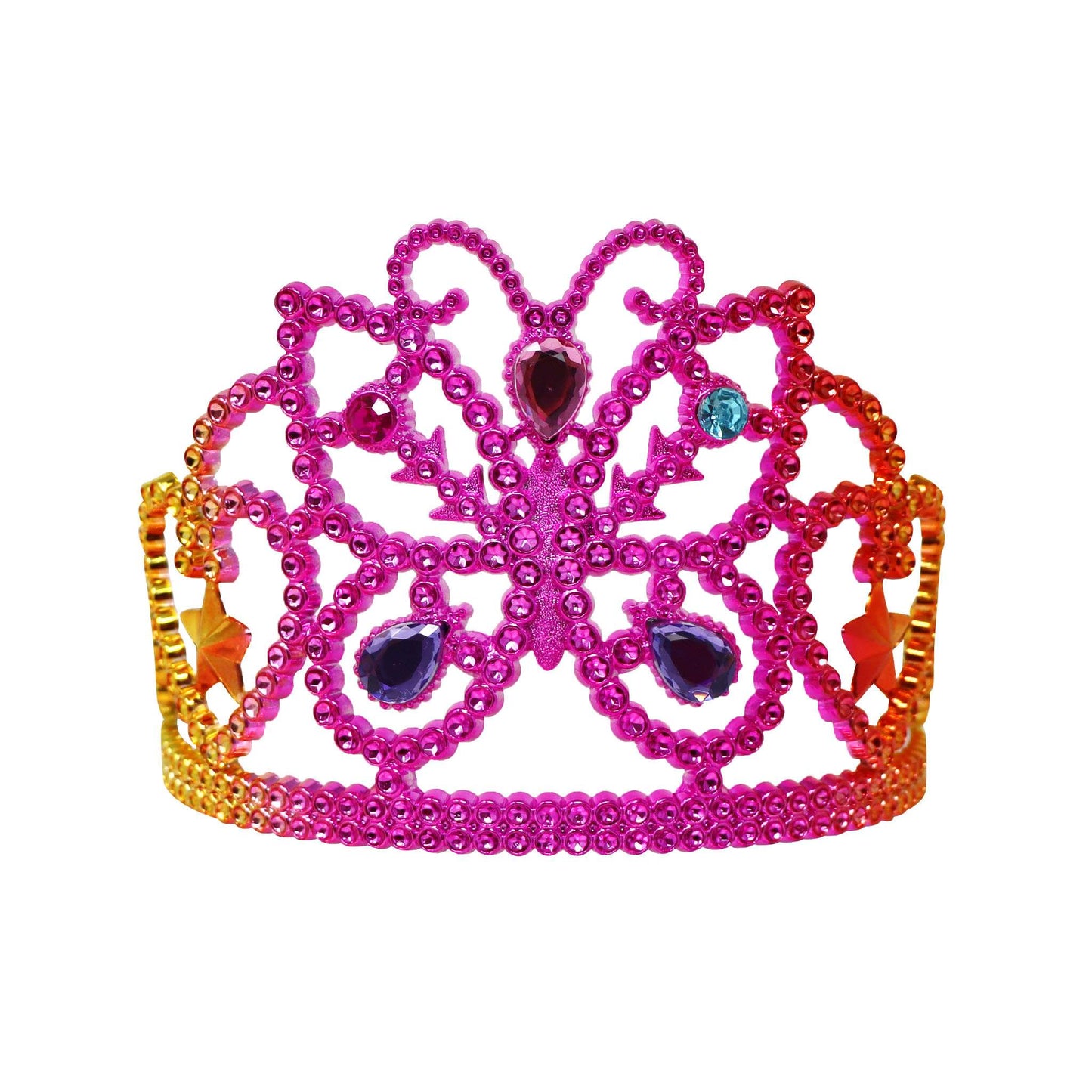 Rainbow Butterfly Crown