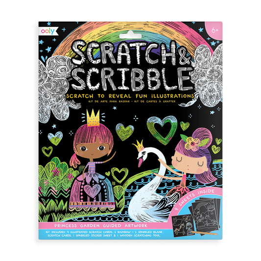 Scratch & Scribble: Princess Garden