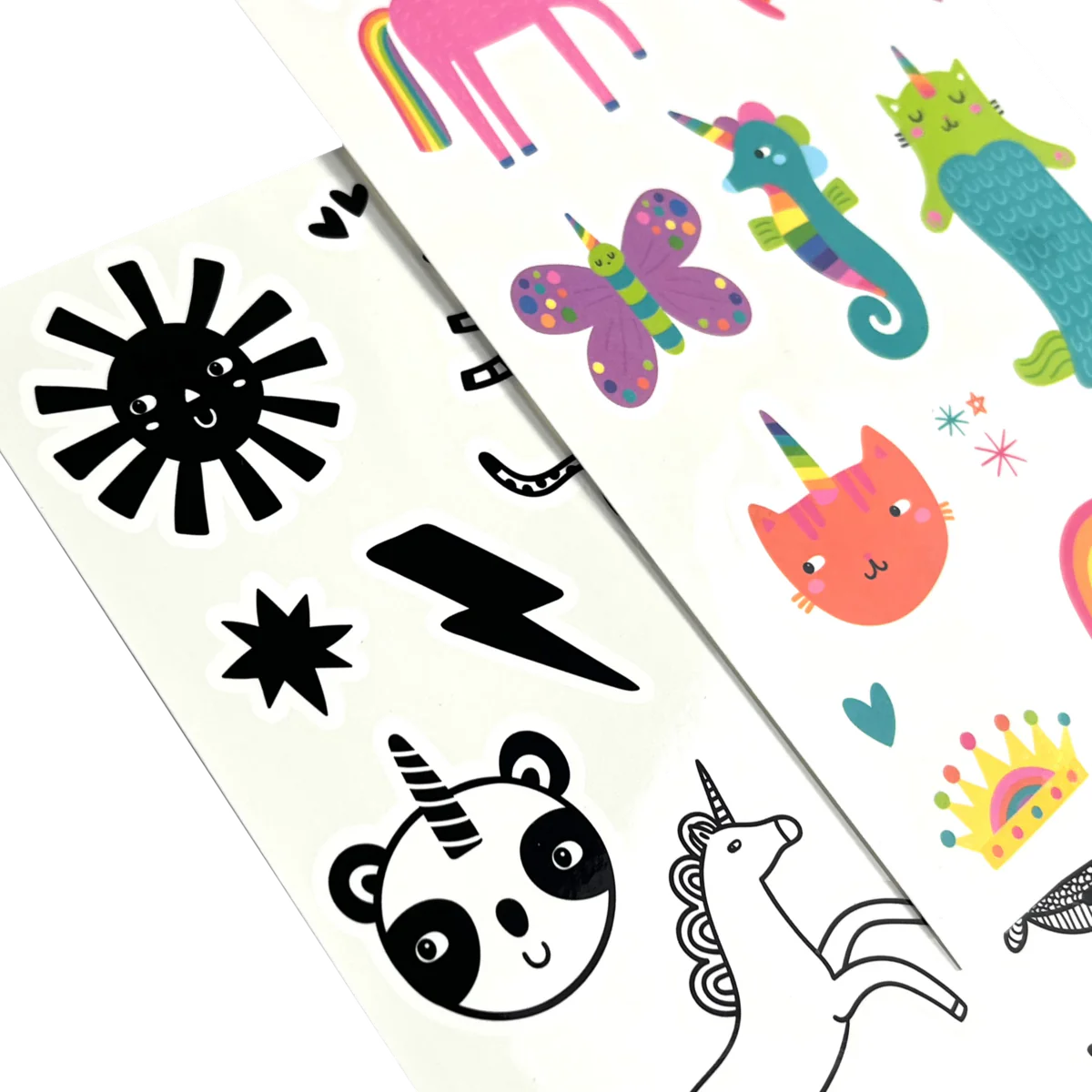 Mini Tattoo Palooza Temporary Tattoos: Unicorn Party