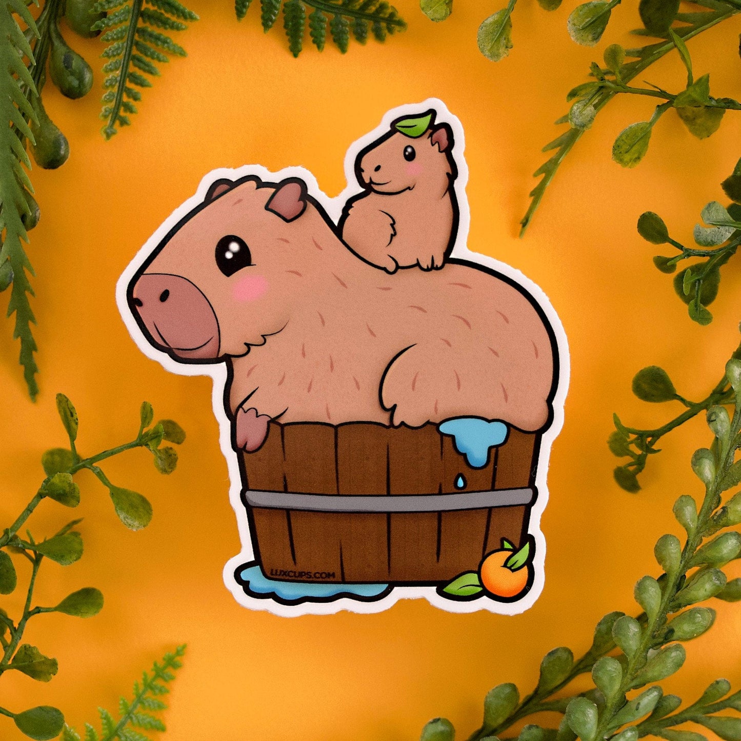 Capybara Cuties Sticker