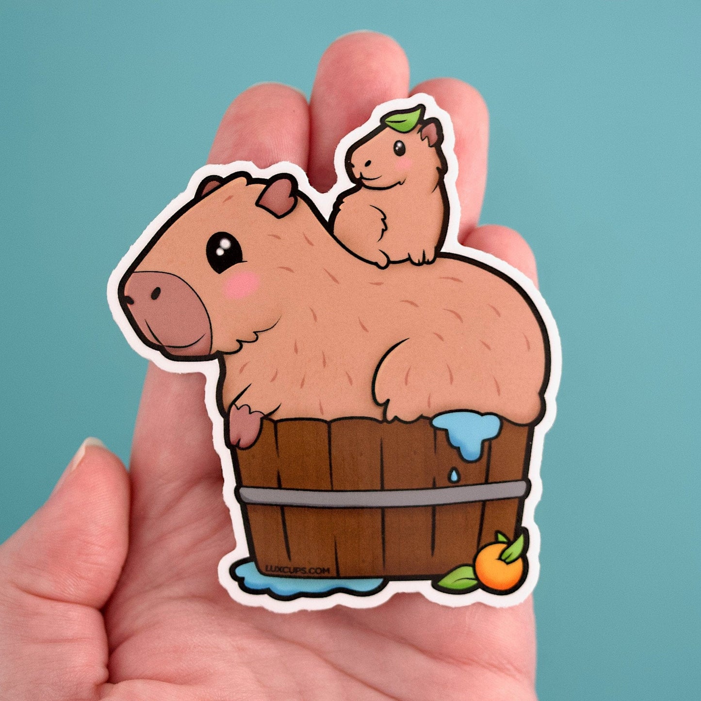 Capybara Cuties Sticker