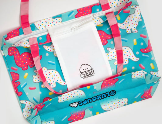 Dino Cookie Tote Bag