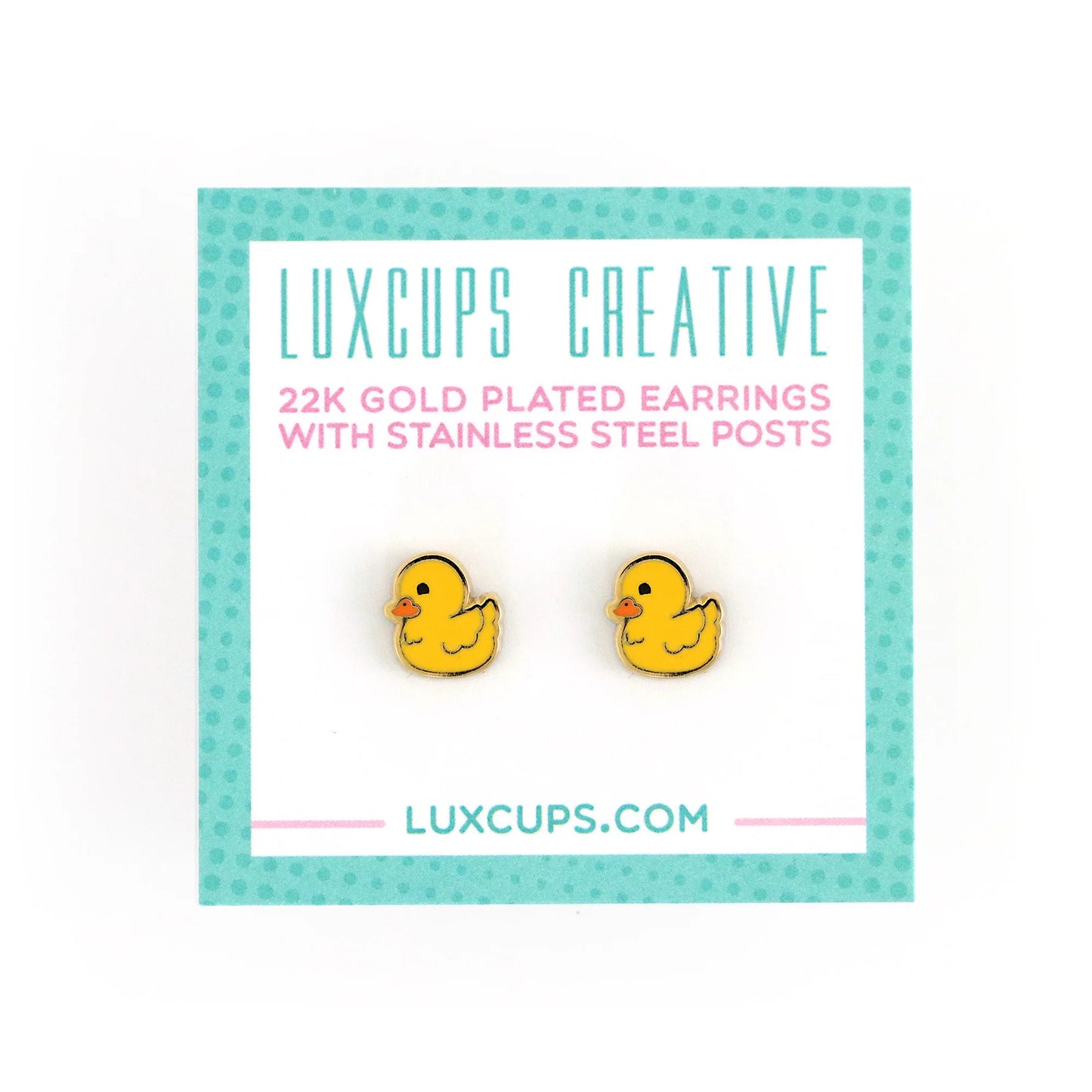 Rubber Ducky Earrings