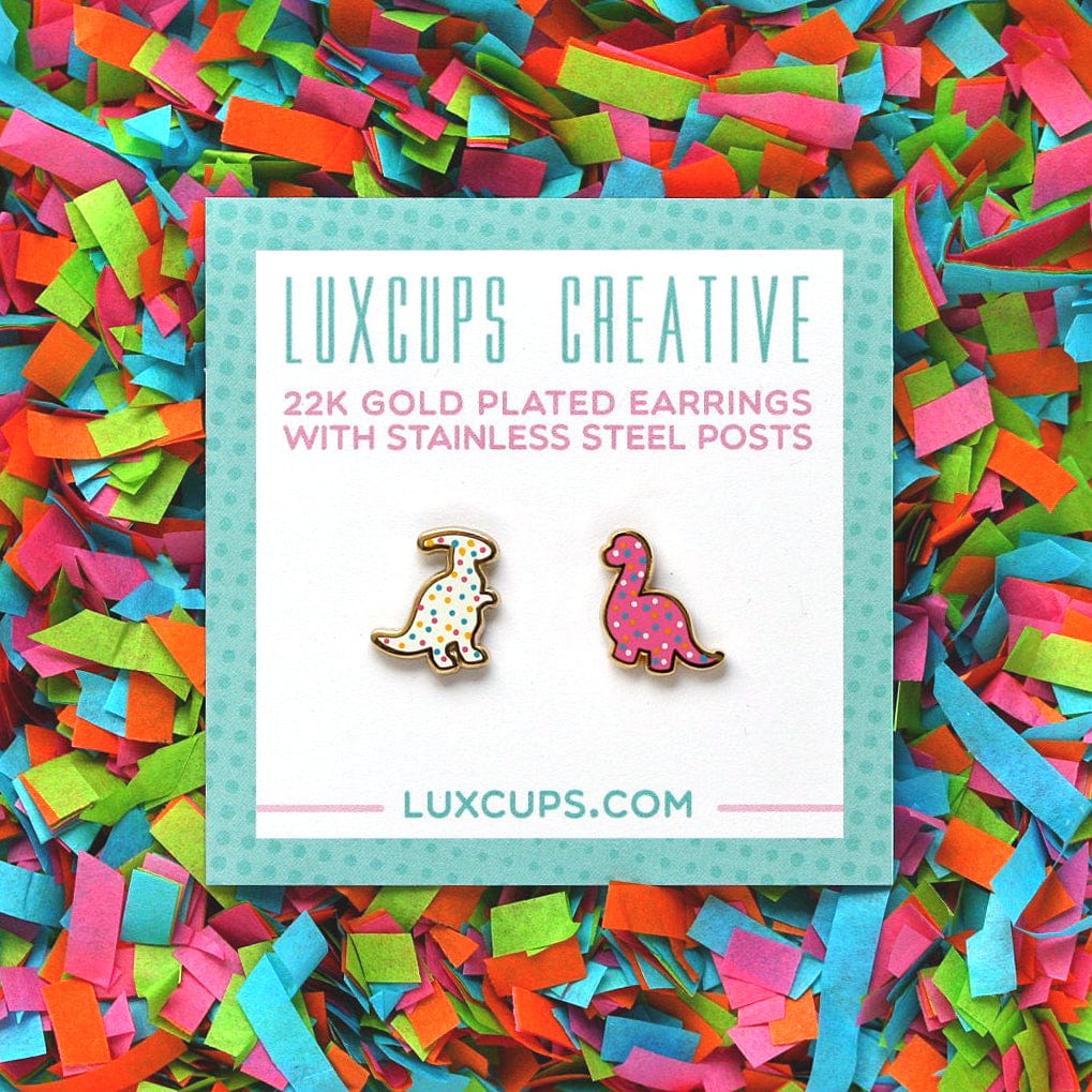 Dino Cookie Style 1 Earrings