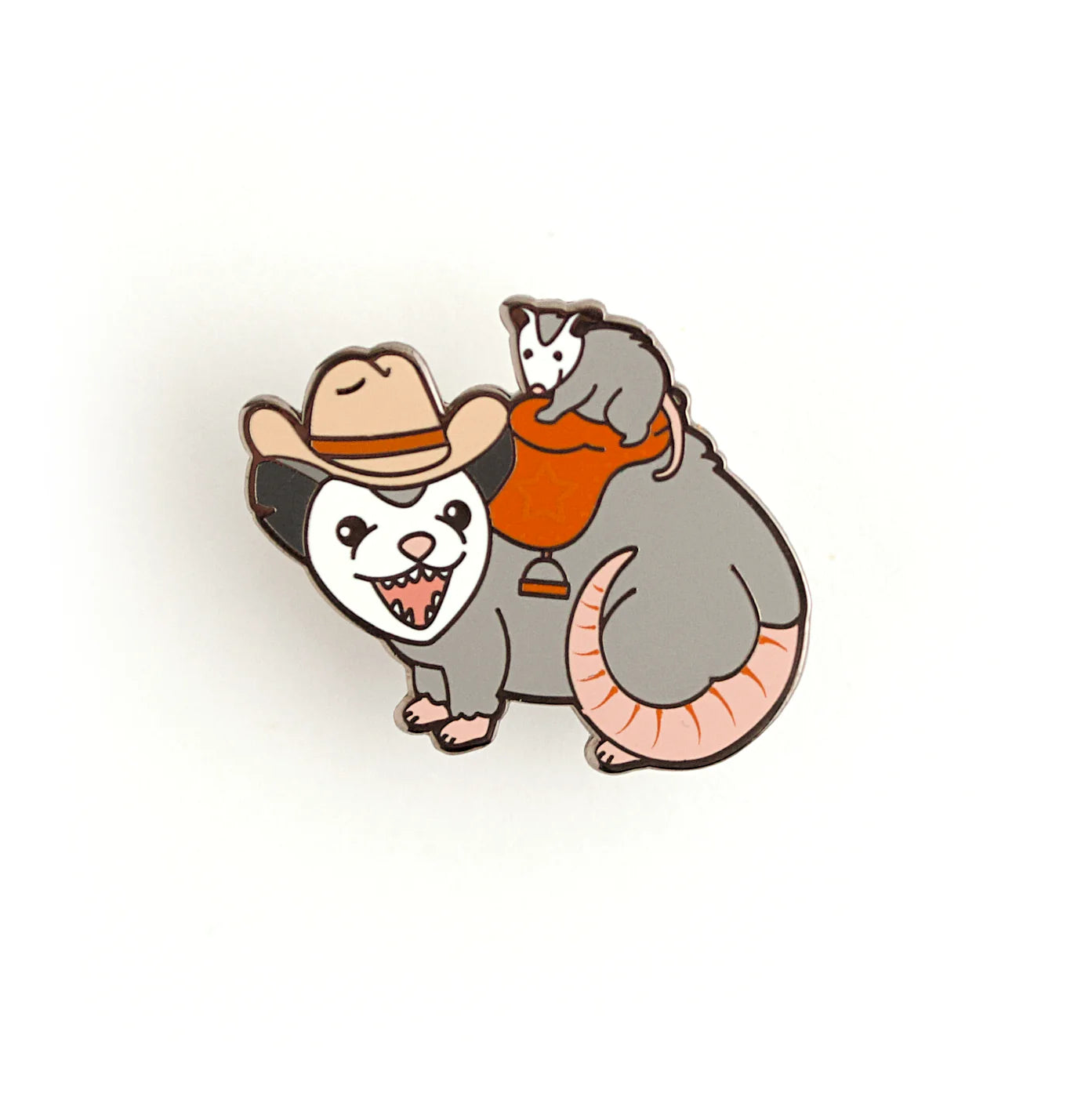 Possum Posse Enamel Pin