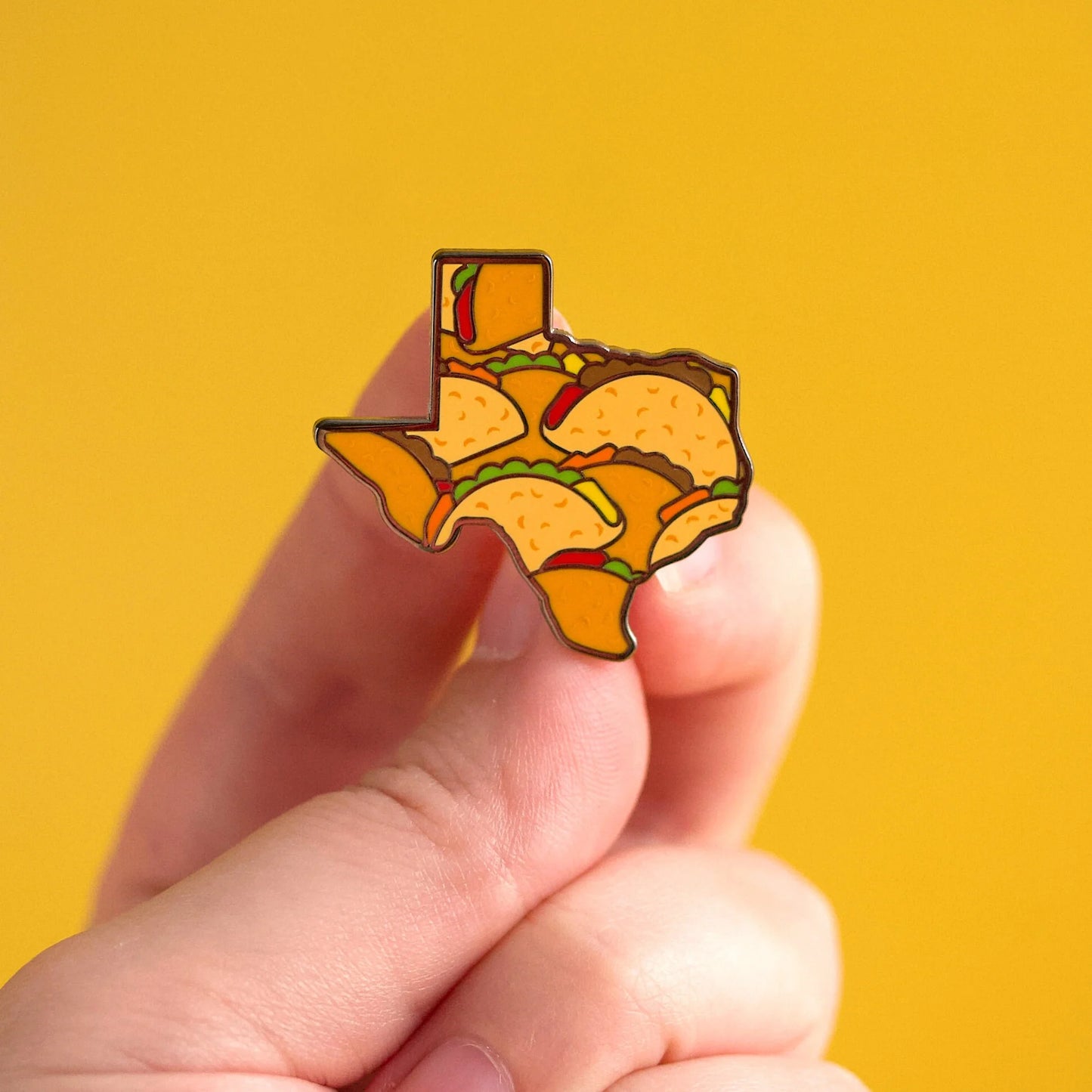 Texas Tacos Enamel Pin